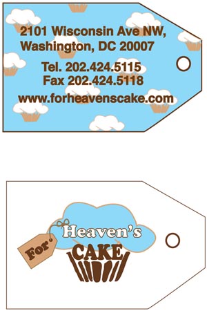 For Heaven's Cake Business Card